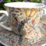 Large Cup And Saucer In William Morris Flora Design, thumbnail 6 of 8