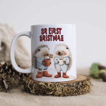 First Christmas Together Personalised Mug, 3 of 6