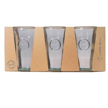 Recycled Glass Tumblers | 'Authentic' | Giftboxed X3, 3 of 7