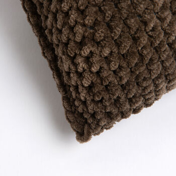 Teddy Bear Cushion Easy Crochet Kit, 7 of 10