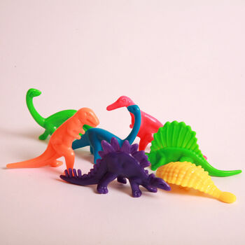 Set Of Eight Dinosaur Paper Party Bags, 4 of 5