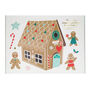 Interactive Gingerbread House Paper Craft Advent Calendar, thumbnail 1 of 4