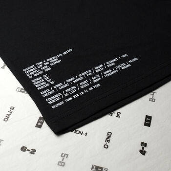 Grimsby Town Fan T Shirt – 12–11 Manchester United, Carabao Cup Classic, 3 of 3