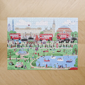 Dog Walkers Of London Jigsaw Puzzle, 10 of 12