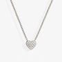 Gold Or Silver Women’s Dainty Heart Necklace, Love Jewellery Gift For Her, thumbnail 5 of 6