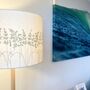 Grasses Embroidered Lampshade, thumbnail 2 of 5