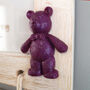 Triple White Wash Wooden Picture Frame With 3D Bears, thumbnail 5 of 5