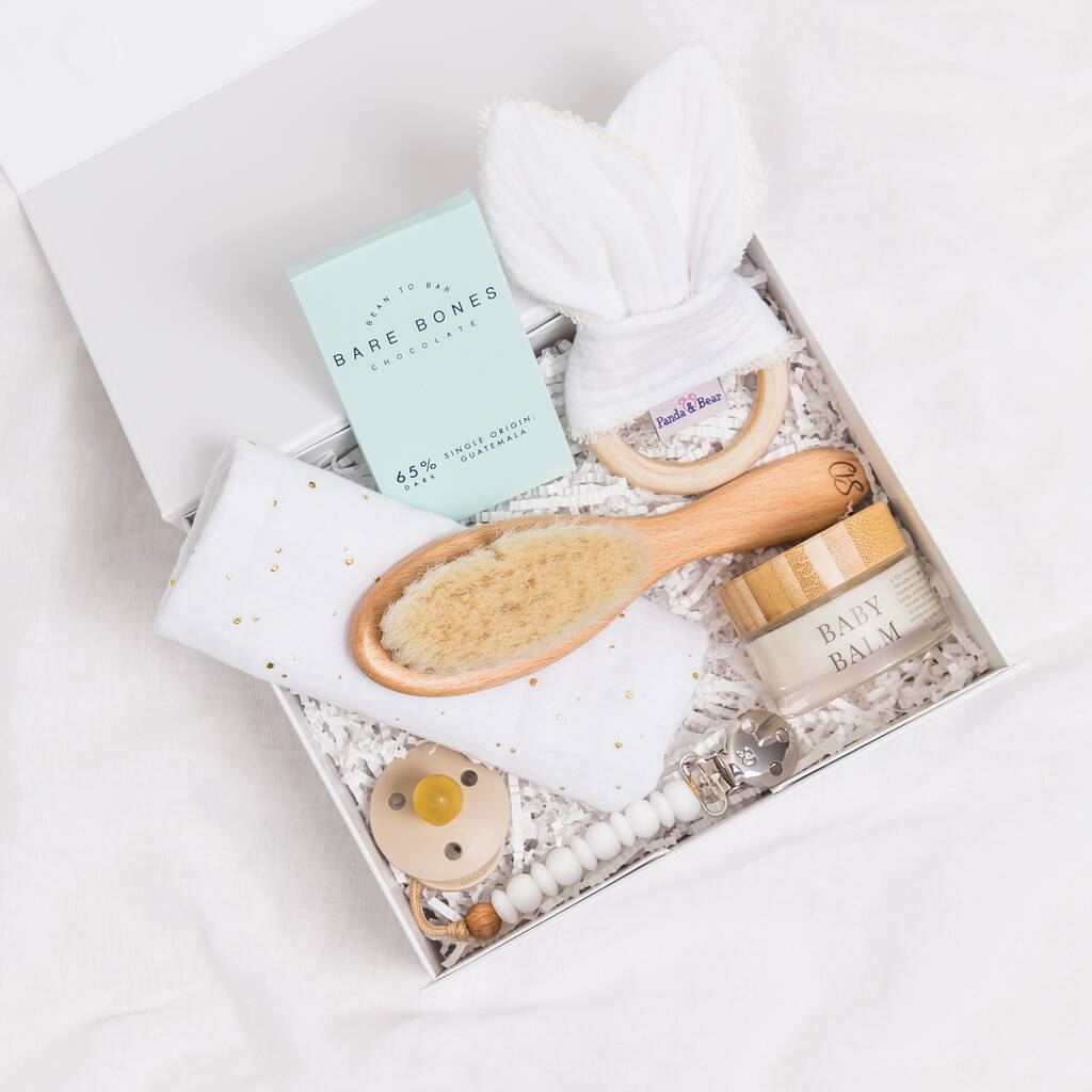 Luxury Baby Essentials New Baby Gift Box By Little Poe