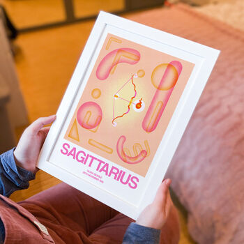 Personalised Star Sign Zodiac Print, 7 of 7