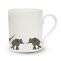 Elephant And Penguin Espresso Cups And Coffee Gift Set, thumbnail 2 of 3