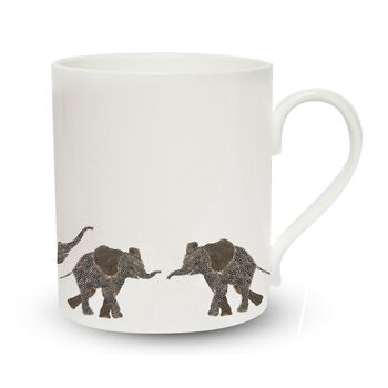 Elephant And Penguin Espresso Cups And Coffee Gift Set, 2 of 3