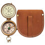 Personalised Celtic Knot Compass With Leather Case, thumbnail 3 of 12