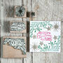 Christmas Greeting Rubber Stamps, thumbnail 4 of 5
