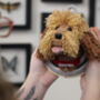 Personalised Crocheted Dog Head Wall Hanging, thumbnail 7 of 10