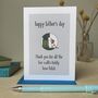 Personalised Dog Daddy Father's Day Card, thumbnail 1 of 4