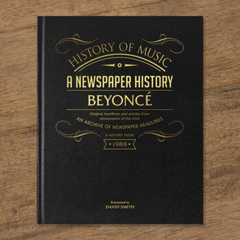 Beyonce Personalised Gift Music Legend Deluxe Book Bey Hive, 7 of 11