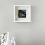 Personalised House Portrait Framed Knitted Art, thumbnail 1 of 9