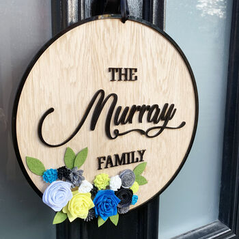Personalised Wooden Family Sign, 2 of 6