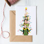 Personalised Piggyback Portrait Christmas Cards, thumbnail 3 of 3