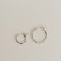 Rae | Gold Fill Or Sterling Silver Hinged Hoop Earrings, thumbnail 8 of 12