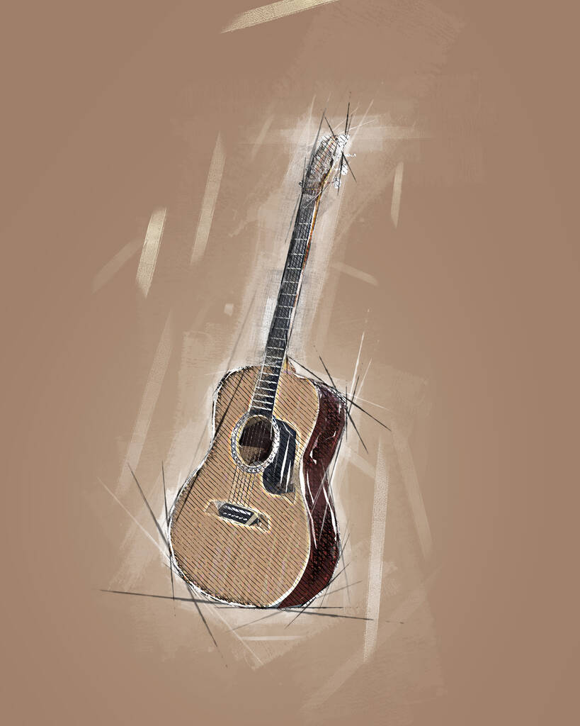 Jeff Bridges signed Acoustic Guitar W/ Drawing Sketch JSA COA RARE Big  Lebowski | eBay