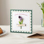 Paper Tulips With Banner Mother's Day Keepsake Card, thumbnail 2 of 2