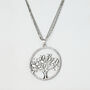 Sparkly Tree Of Life Pendant Necklace, thumbnail 1 of 5