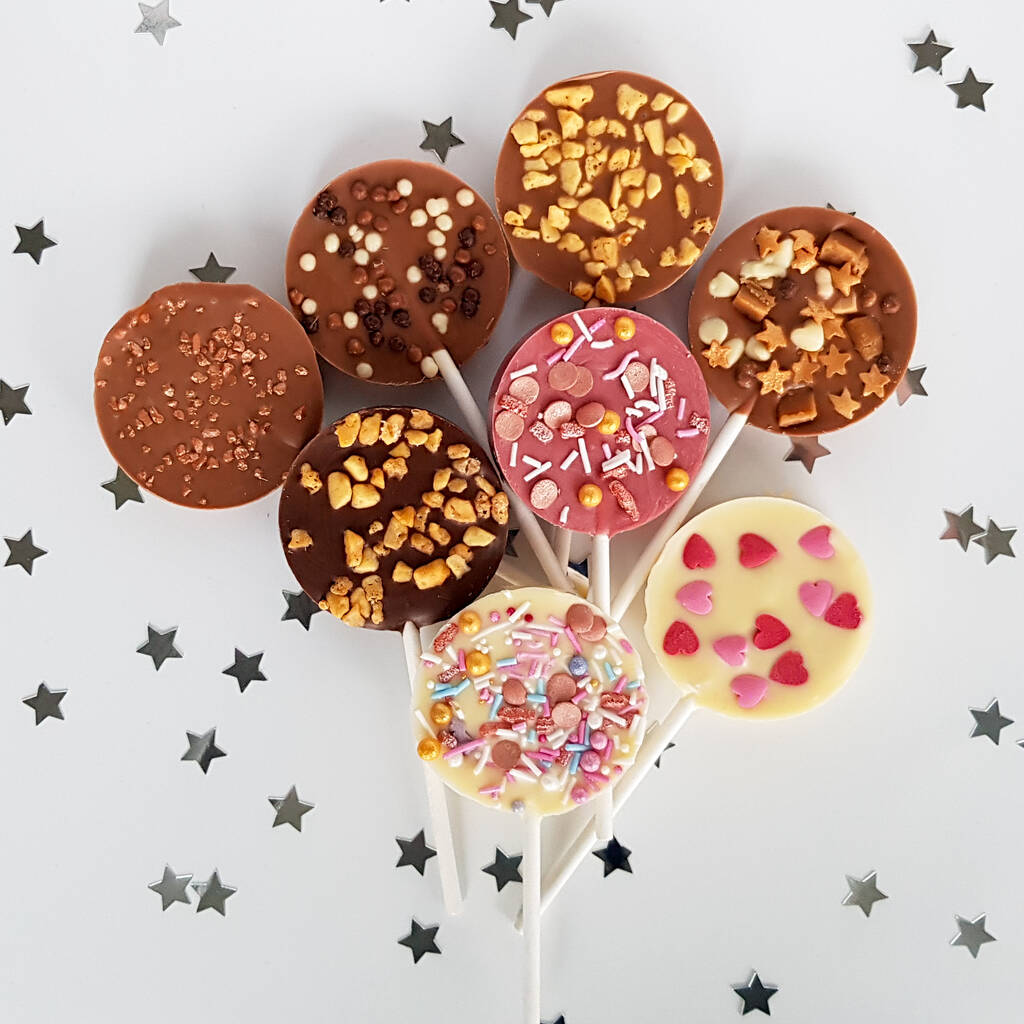 Handmade Chocolate Lollipops By Humblebeez