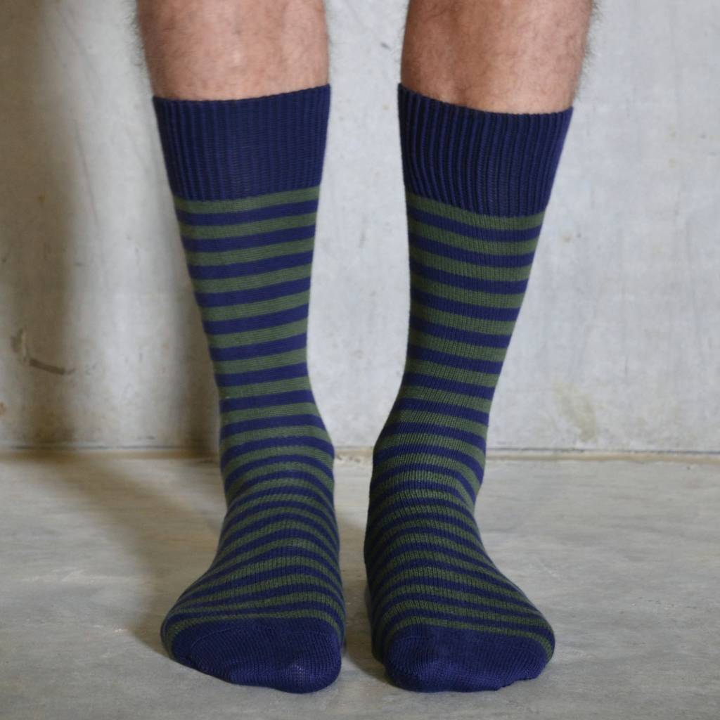 Mid Weight Cotton Socks By Tom Lane | notonthehighstreet.com