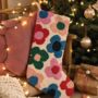 Personalised Floral Hook Stocking, thumbnail 1 of 2
