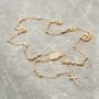 Rosary Lariat Necklace, thumbnail 1 of 9