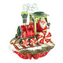 Pop Up 3D Christmas Card Santa Train, thumbnail 1 of 4