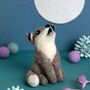 Wolf Cub Needle Felting Kit, thumbnail 1 of 4