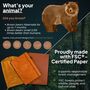 Brown Bear A5 Journal With Strap, Bookmark And Pen Holder, thumbnail 7 of 7