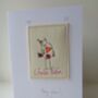 Two Embroidered Robin Christmas Cards, thumbnail 5 of 6
