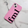 The Problem Pink Phone Case, thumbnail 4 of 5