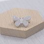 Sterling Silver Butterflly Brooch, thumbnail 1 of 5