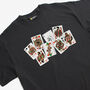 Liverpool Scattered Playing Cards T Shirt, thumbnail 3 of 4