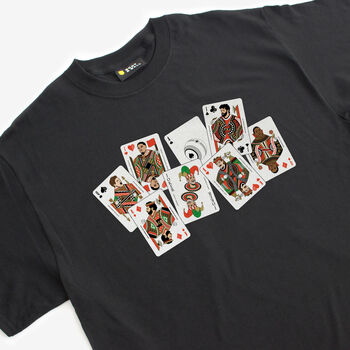 Liverpool Scattered Playing Cards T Shirt, 3 of 4