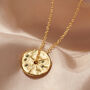 Real Birthstone Necklace Spinner Pendant, thumbnail 10 of 12