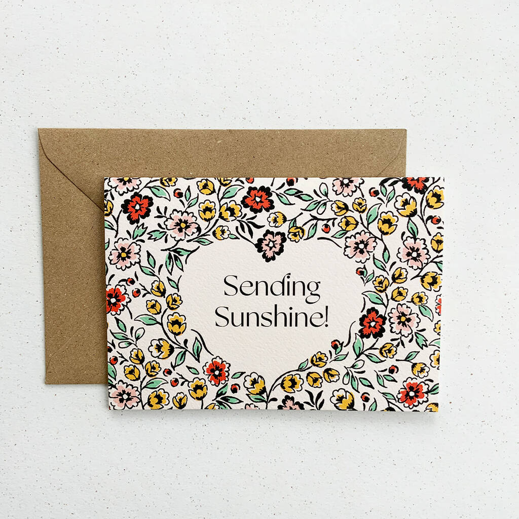 Get Well Soon Miss You Sending Sunshine Card, 1 of 3