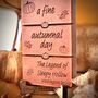 Halloween Decor Gift | Gothic Sleepy Hollow Quote Wax Melt Bar, thumbnail 1 of 4