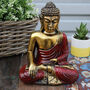 Red And Gold Buddha Large, thumbnail 3 of 6