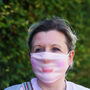 Washable Fabric Face Mask Happy Face, thumbnail 6 of 7