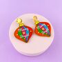 'Merry And Bright' Colourful Christmas Earrings, thumbnail 8 of 11