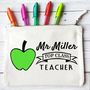 Personalised Top Class Teacher Pencilcase, thumbnail 2 of 3