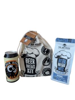 Beer Bread Kit With Bread Bag, Beer And Beer Bread Mix, 4 of 4