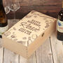 Any Occasion Vintage Double Wine Bottle Box, thumbnail 1 of 4