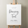 Elegant Wedding Unplugged Sign 'Ashley', thumbnail 6 of 9