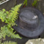 Soft Distressed Foldable Leather Hat Unisex, thumbnail 9 of 11
